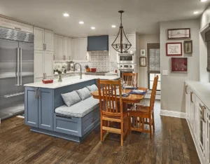 Full Kitchen Island with Seating-2