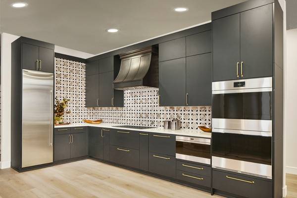 The visual appeal of custom European cabinets.