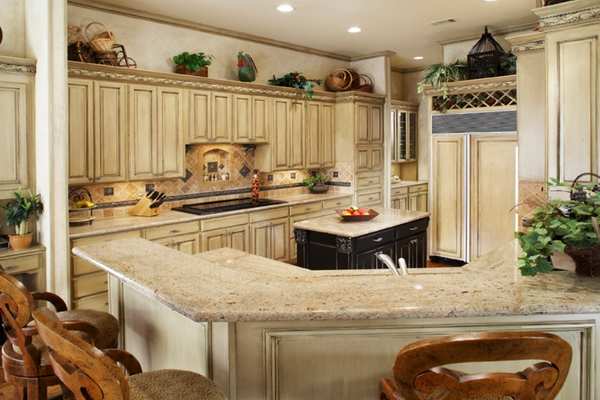 Kitchen remodel contractors design plans completed