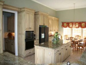 Kitchen renovation contractors planning a modern kitchen remodel