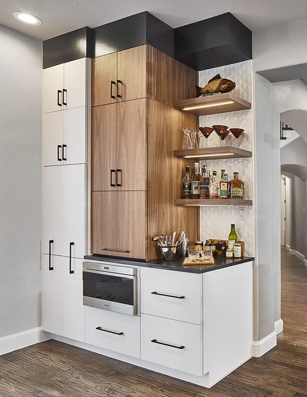 Modernized From Tuscan Kitchen Remodel by Euro Design Build Remodeling project photo 3