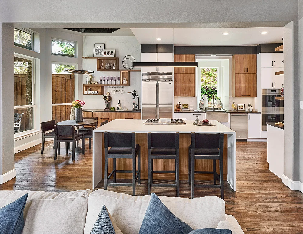 Modernized From Tuscan Kitchen Remodel by Euro Design Build Remodeling project photo